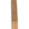 Ekena Millwork 6"W x 30"D x 30"H Westlake Rough Sawn Knee Brace, Western Red Cedar BRC06X30X30WTL00RWR - alternate 3